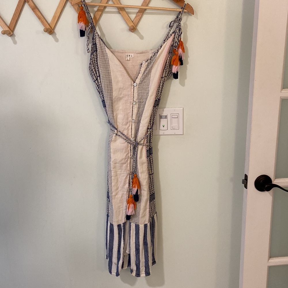 Boho embroidered HML summer dress